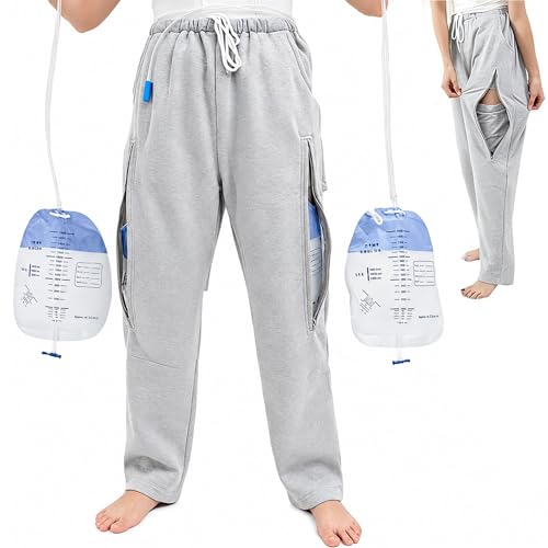 Pantalon de soutien ajustable pour néphrostomie idéal pour les sorties et trajets