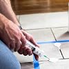 Injection Repair Adhesive 1 Gallon Jug with Blunt Tip Syringe Applicator for Loose Tile Repair for All Loose & Hollow Tile, Marble, Stone & Wood Floors