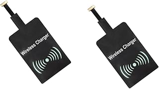 UKCOCO 2 Pçs Carregadores De Celular USB Um Carregador De Telefone Carregador Sem Fio Acessórios Para Carregador De Telefone Receptor Carregador De Smartphone Carga Rápida USB Carregador