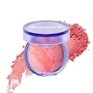 Kosas Blush is Life –Talc-Free Dimensional Blush Baked with Squalane & Hyaluronic Acid – Long Wear, Safe for Sensitive Skin – Blissed