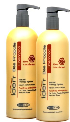 Iden Bee Nourished Shampoo 32oz 2Pack