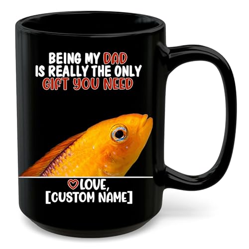 Apistogramma Fire Red Dad Mug