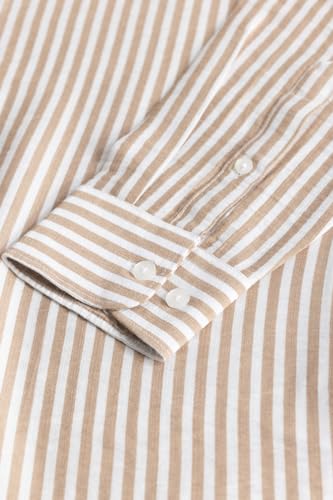 Image of SNITCH Stripehaven Mauve Stripe Shirt