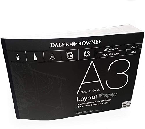 Daler-Rowney Serie A Layoutblok, A3-formaat - Image 3