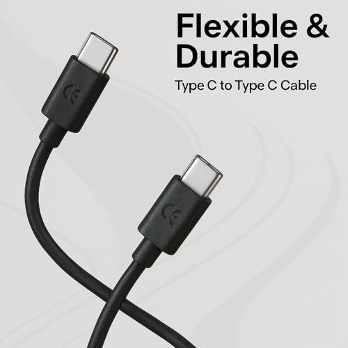 Image of Motorola Original 68W Fast Charging Type-C Cable Compatible with Moto G32, G42, G52, G72, G82, G84, G100, G200, Edge 20, Edge 30, Edge 40, Edge 50 & All Type-C Motorola Phones