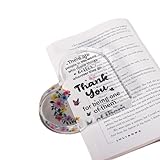 Eilcoly Appreciation Gifts for Women, Thank You Gifts for Women Grateful Gifts Acrylic Heart Keepsake for Female Teacher Colleague Boss Volunteer Nurse Doctor Manager Director Superior C017