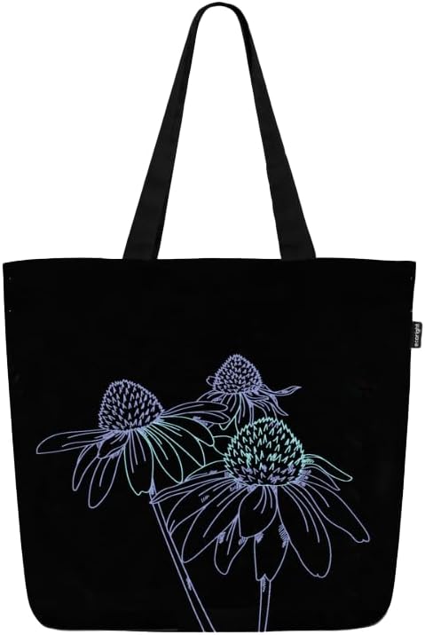 - Large Canvas Tote Bag for Women, Tote Handbags for Women with Zipper & Inner Pocket for College, Shopping, Office