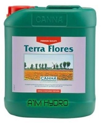 Canna Terra Flores 5 Litre 5L Soil Flower Bloom Plant Nutrients Hydroponics