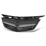 AC1223100 Factory Style Front Bumper Grill Grille Assembly Compatible with Acura TL 2012-2014, Matte Black