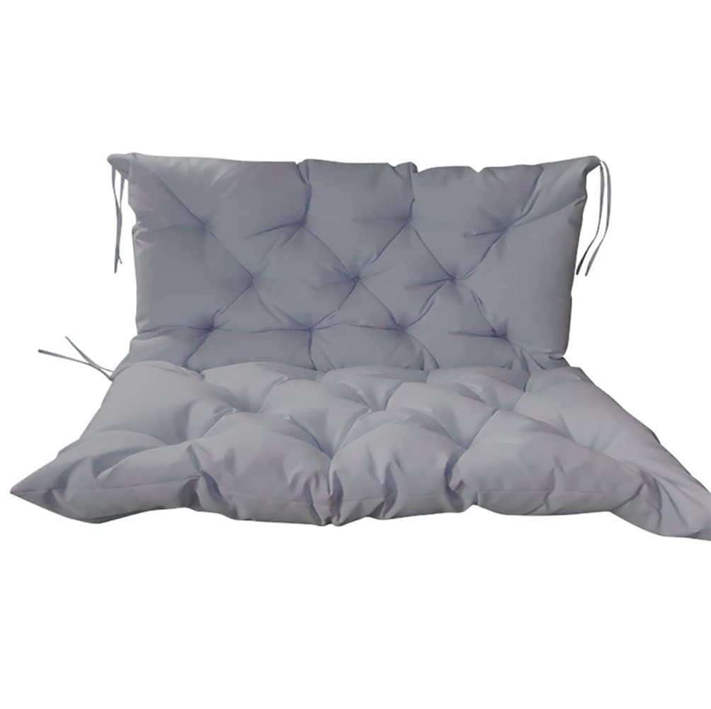 Housses Amovibles Set De 2 Coussins De Jardin Gris - Housse Amovible - Confort Optimal Pour Chaises 40x40cm - Chilly Pilley Accessoire Salon Extérieur