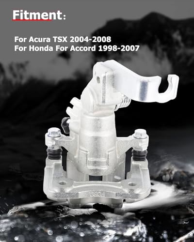 Image of cciyu 19-B2068 Rear Right Brake Caliper With Bracket For Acura For TSX 2004-2008,For Honda For Accord 1998-2007