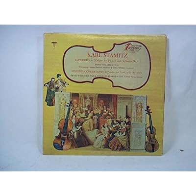 Concerto In D Major For Viola And Orchestra, Op. 1 / Sinfonia Concertante For Violin And Viola With Orchestra