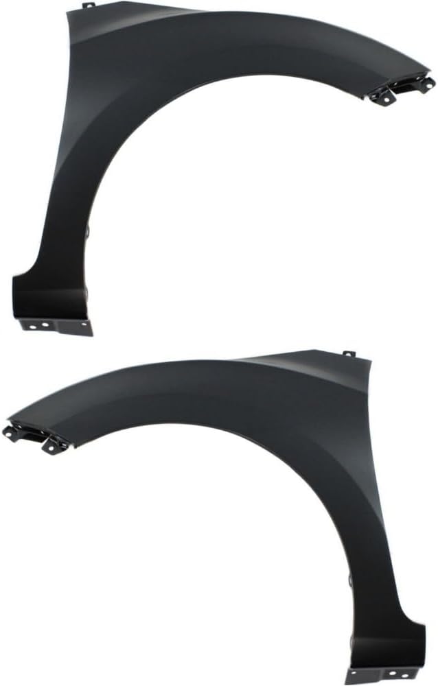 Quarter Panel 2pcs Front Left Driver Right Passenger Side Primed Steel without Molding Holes for HYUNDAI for Elantra GT 2013-2017 66321A5000 HY1240158