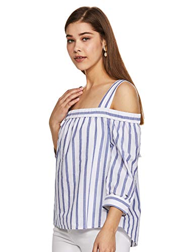 Image of Tommy Hilfiger Women's Striped Regular Fit Top