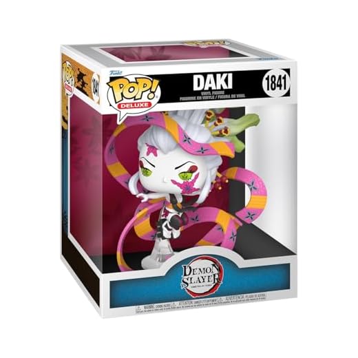 Funko Pop! Deluxe: DS - Daki - (Demon Form) - Demon Slayer - Guardianes de la Noche - Figura de Vinilo Coleccionable - Idea de Regalo - Mercancia Oficial - Juguetes para Niños y Adultos
