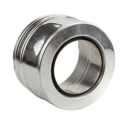 Preisvergleich Produktbild Ø 180 mm Schiedel ICS Doppelwandfutter kurz mit Ofenanschluss Ø 130 mm