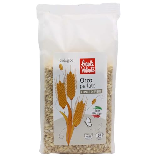 Baule volante Orzo perlato biologico - Ricco di fibre e minerali - Ideale per zuppe, insalate e pasti sani