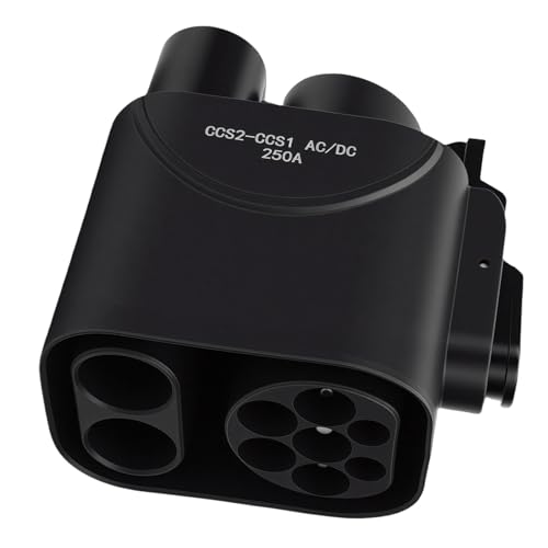 Adaptador CCS2 a CCS1 conector carga rápida vehículos eléctricos conector 250A 3