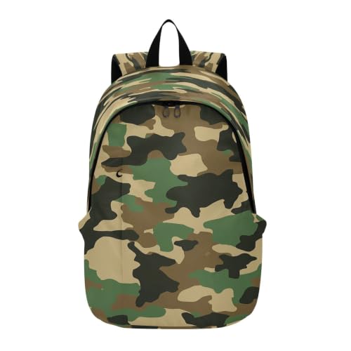 Sac à dos portable léger avec grand compartiment pour randonnée et cartable de voyage robuste