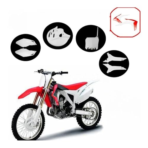 Plaque d'immatriculation panneau latéral CRF250R kit carénage - 2