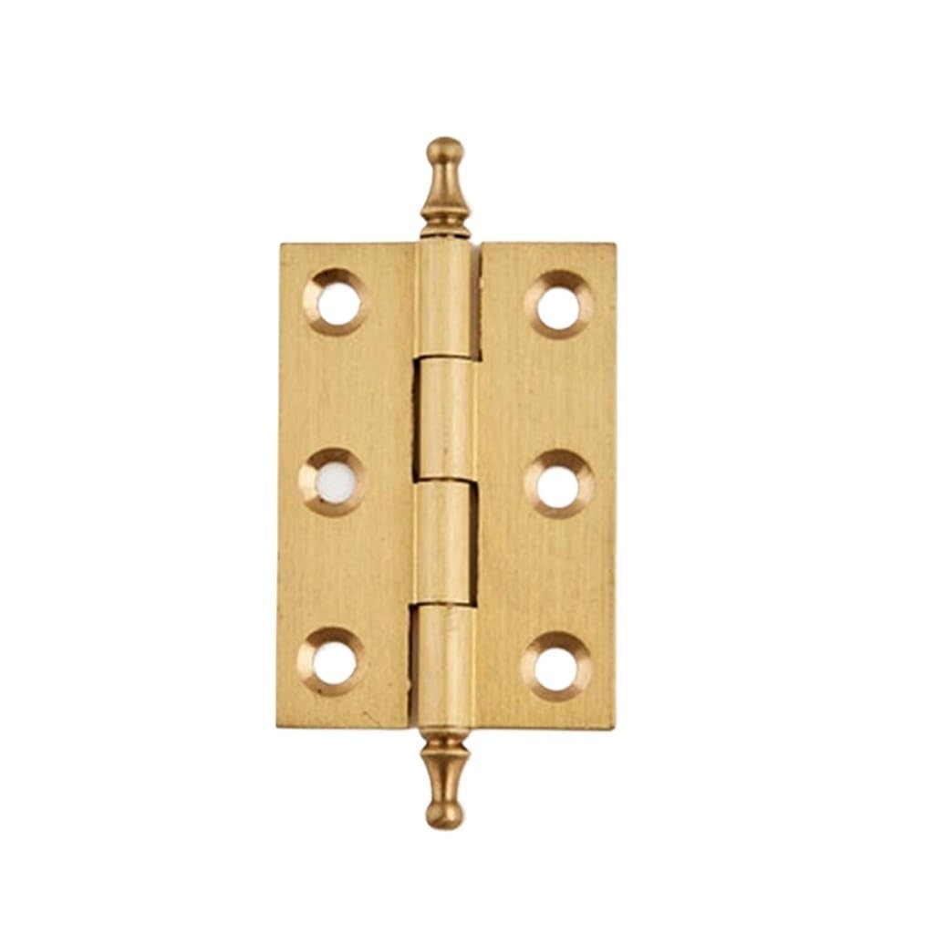 Charnières meuble laiton brossé or 50mm indispensables pour rénover un placard