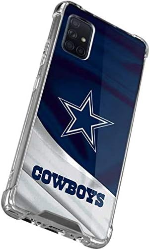 Skinit Clear Phone Case Compatible with Galaxy A71 5G - Officially Licensed NFL Dallas Cowboys Design