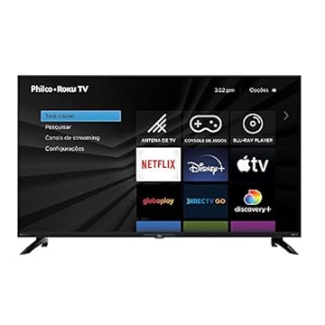 Fast Smart TV Philco PTV40G7PR2CSBLF 40” Led Douby Audio