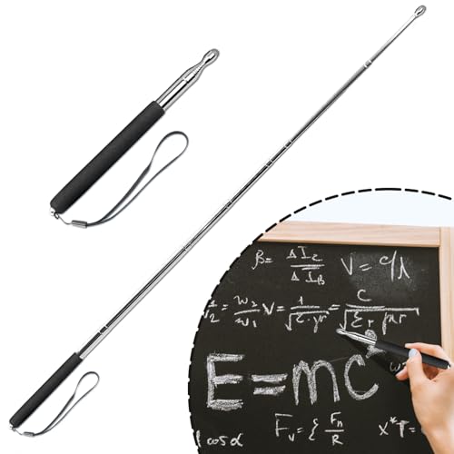 Ponteiro telescópico para professores, ponteiro de ensino, com função capacitiva de caligrafia, pont