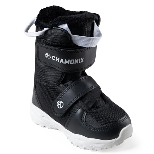 Chamonix Caden Youth Snowboard Boots, Black, 1 - Product Details
