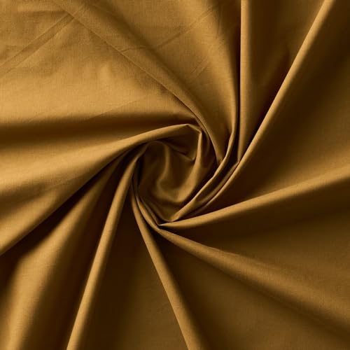 Image of 100% Pure Cotton 3 Layer Dohar, Double Bed Blanket Comforter, (90''X100'' / 230X254 CM), Uni Plain, Skin Friendly Dohar, Color - Bronze