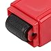2PCS Confidential Roller Stamp, Identity Theft Protection Roller Stamp Ink Roller Identity Protection Address Stamp Personal Privacy (Red S)