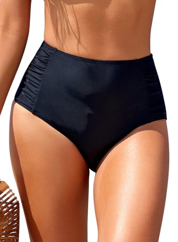 Bas de bikini taille haute pour vos vacances à la plage