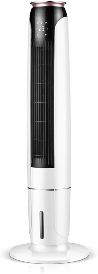 Cooler Tower Fan with Remote Control Household Cooling Fan 12 Hours Timer Umidificatore Purificante 3 Speed Settings White