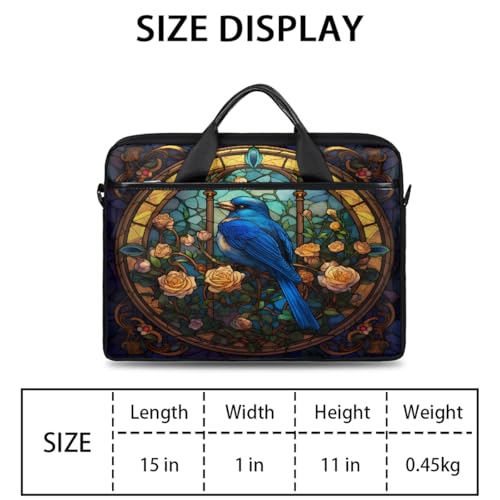 Maletín para laptop 15 pulgadas estilo vitral miniatura 2