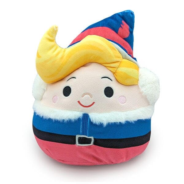 Squishmallows 8" Rudolph The Red Nosed Reindeer Hermey, Multicolor