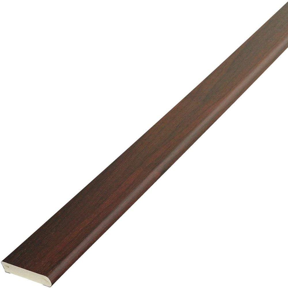 Cloaking Fillet Architrave trim 20mm x 5m - Rosewood UPVC Window Door Finishing Trim
