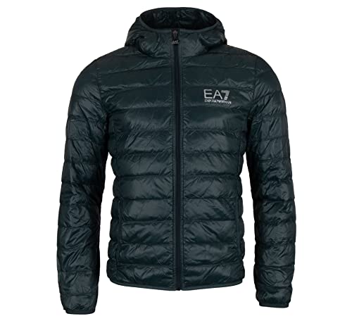 EA7 Train Core ID Down Light Hoodie Jacke Herren