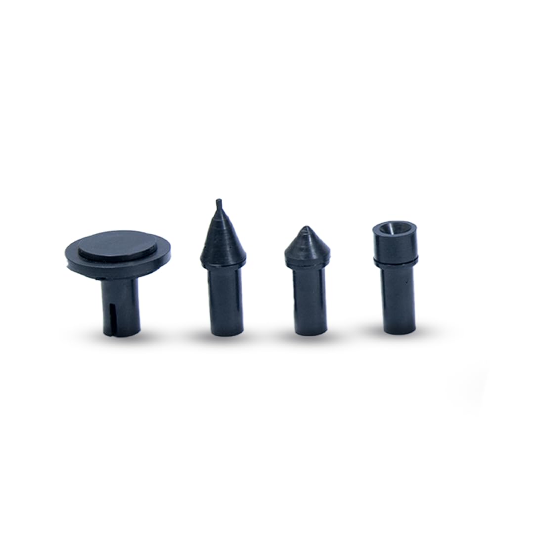 Premium Rubber Tips for Tachometers - Set of 4 Durable Plastic Nose Tips for Precise Measurement and Protection