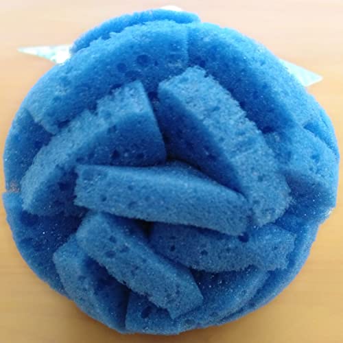 Dish Wand China Scrubbing Sponge By Compac Home, Cleans Dishes And Glassware Effectively, Unique Round Ball Shape For All-Around Cleaning, Flexible Brushes Are Gentle On Your Nice Dishes, 6 Count #TOP3