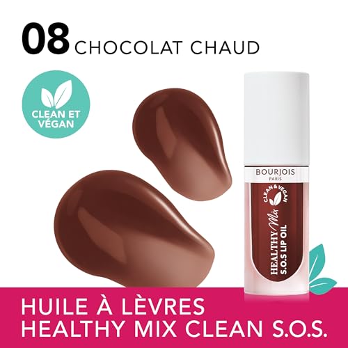 Huile À Lèvres Bourjois Healthy Mix S.O.S 4.5ml – Hydratante, Non Collante, Vegan - vue 4