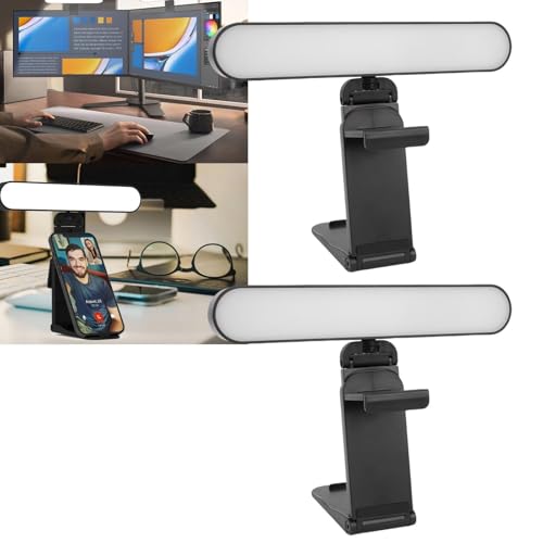 Luz para videoconferencias que elimina sombras con su iluminación uniforme LED 6