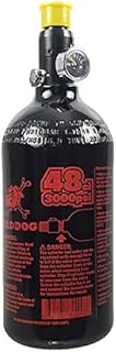 Maddog 48/3000 Aluminum Compressed Air HPA Paintball Tank with Regulator - Airgun Airsoft PCP - Fresh Hydro Date - Ships Empty - Single