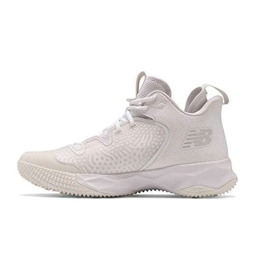 New Balance Men's Freeze LX V3 Turf Lacrosse Shoe, White/Grey, 9.5 Wide