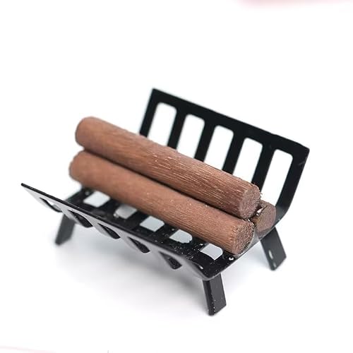 Miniature BBQ Grill Set, 1:12 Scale, Cooking Tool Garden Decoration