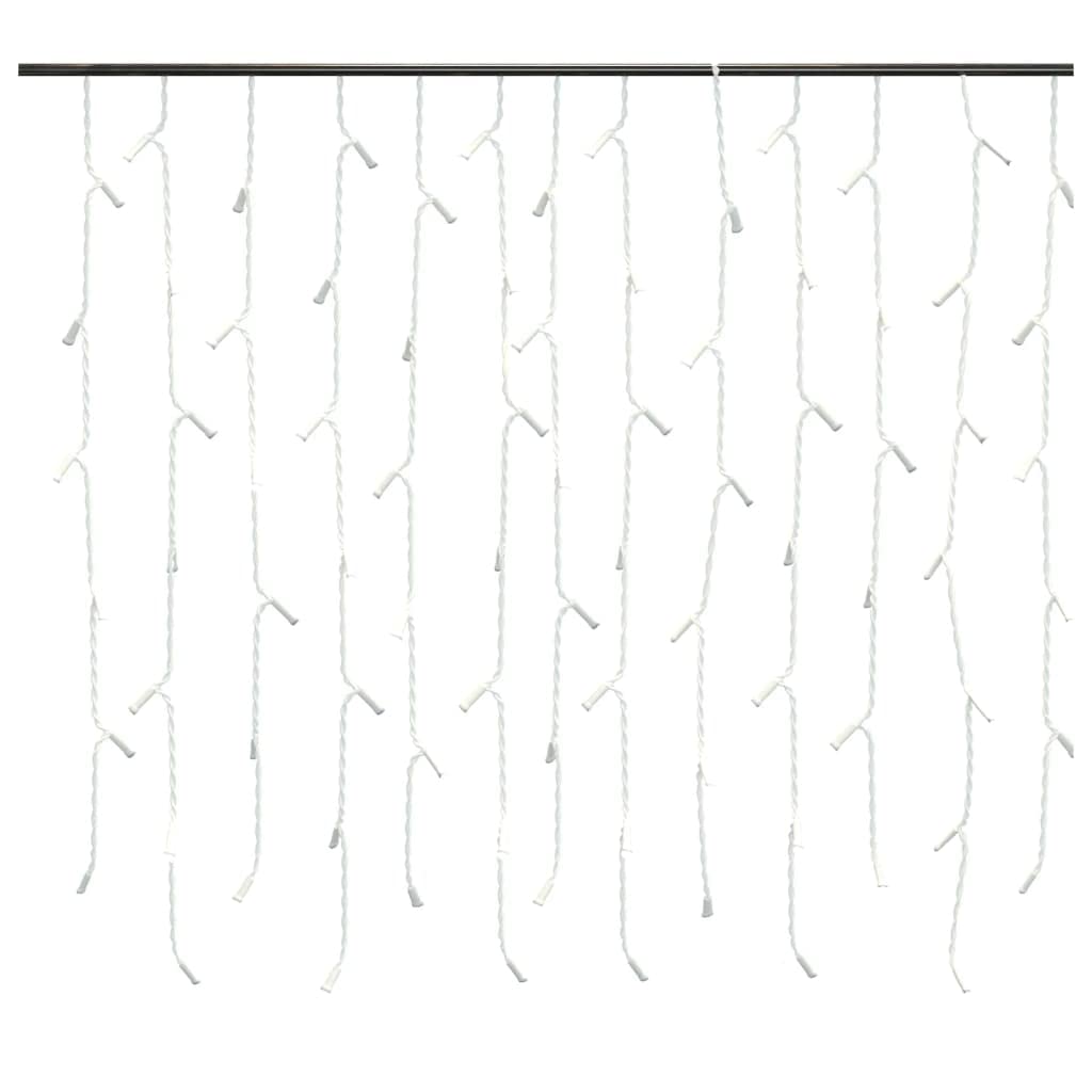 lucine,luci da esterno a batteria,filo,catena luminosa esterno,Luci a Ghiaccioli a LED 10 m 400 LED Blu 8 FunzioniIdeal für Weihnachtsfeiern, Wandambiente