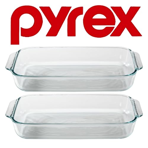 Pyrex NA Basics 3 Quart Oblong Glass Baking Dish thumb #1