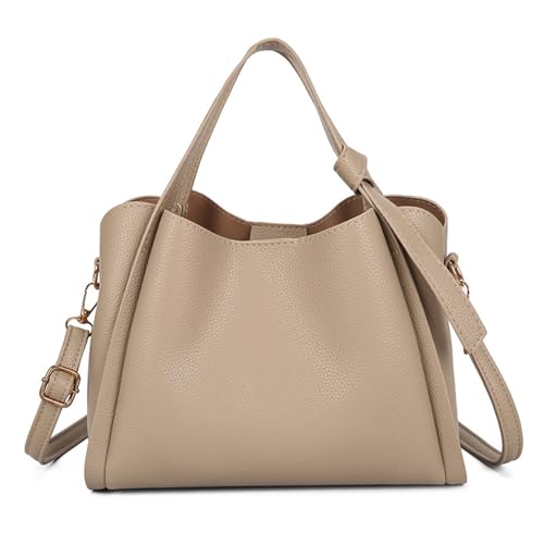 Sac seau de luxe en cuir synthétique avec finitions maroquinières raffinées