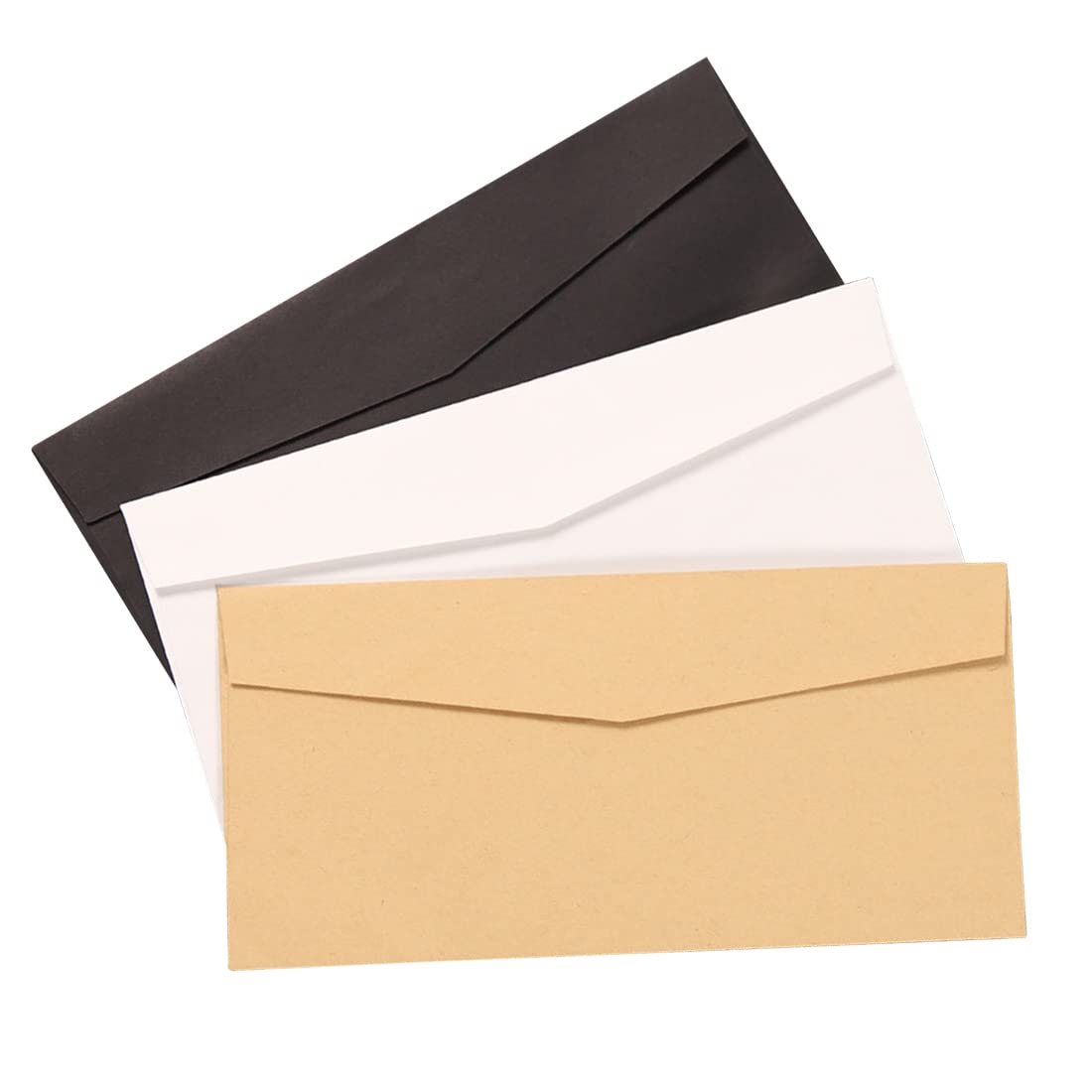 10 Piezas Sobres, Sobres de Multicolor C6 Pequeños para Materiales de Regalo de Fiesta de Boda y Cumpleaños, 16 x 22cm, 3 colores