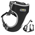Dawn Dog Medium Dog Harness with Secure Locking Clip | Soft & Padded Y Shaped Design with Anti Choke Fit | Extra Reflective for Greater Visibility & Safety | Escape Proof, Adjustable, Lightweight