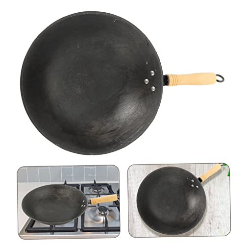Wok estilo chino para estufa de gas y eléctrica miniatura 5